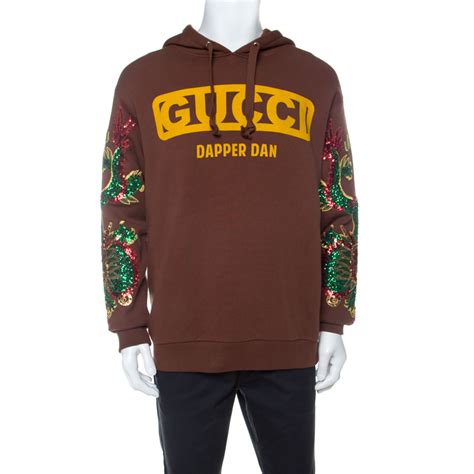 gucci hoodie dapper dan|dapper dan gucci logo.